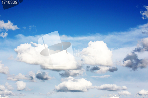 Image of sky and clouds