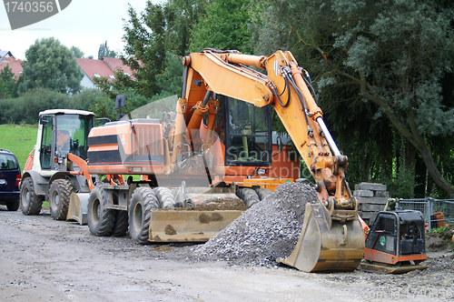 Image of road construction