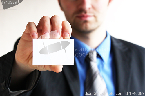 Image of Business card,white
