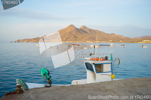 Image of Isleta del Moro fishing harbor