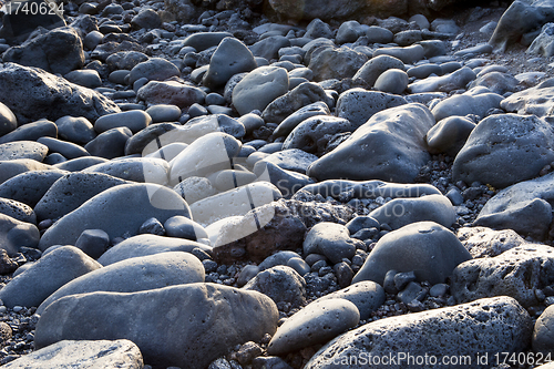 Image of Rock background at the beach 