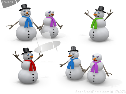 Image of Holidays - Snowmen