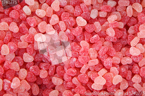 Image of sweet heart candies