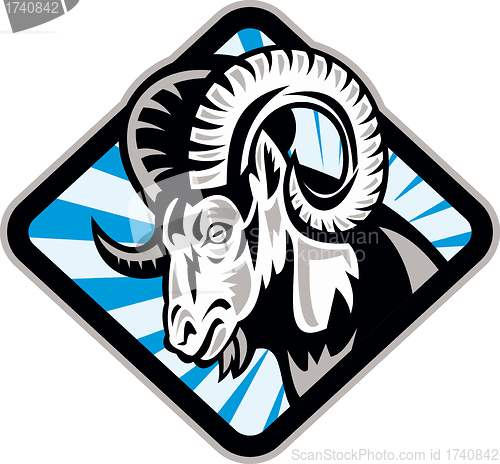 Image of Bighorn Ram Sheep Goat