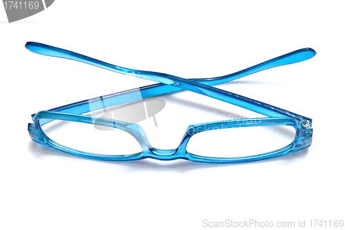 Image of Blue glasses 