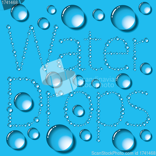 Image of Water Drops Words