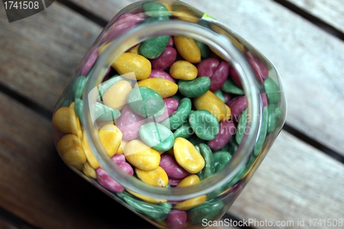 Image of sugar coated peanuts