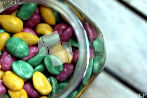 Image of sugar coated peanuts