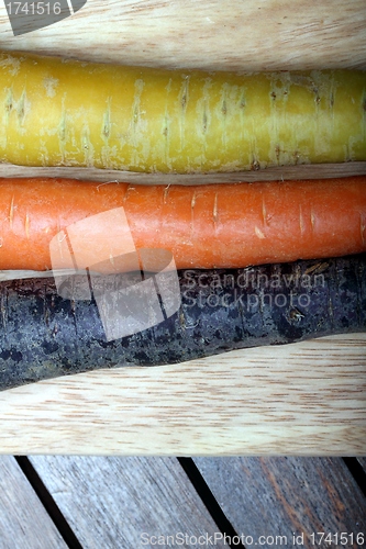 Image of different carrots