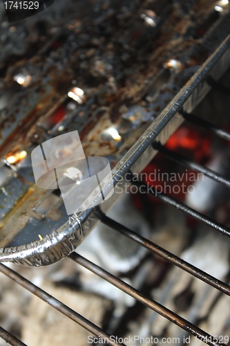 Image of aluminum grill shell