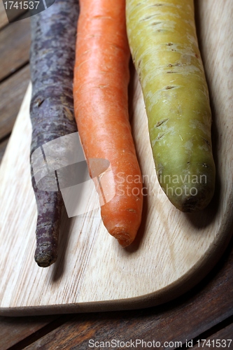 Image of different carrots