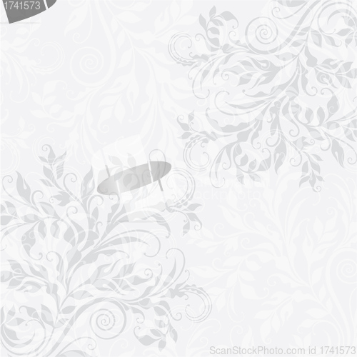 Image of EPS10 decorative floral background