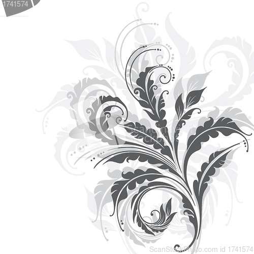 Image of Decorative floral background