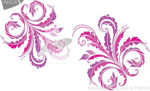 Image of Decorative floral background