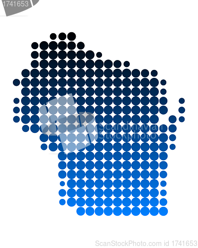 Image of Map of Wisconsin