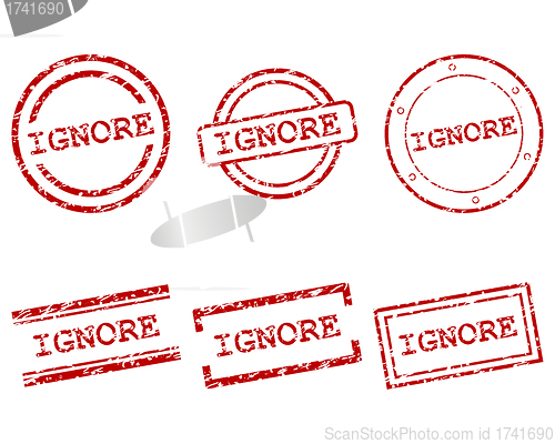 Image of Ignore stamps