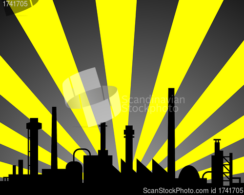 Image of Industrial background