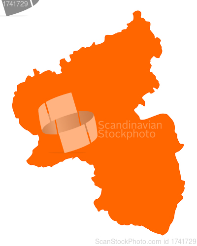 Image of Map of Rhineland-Palatinate