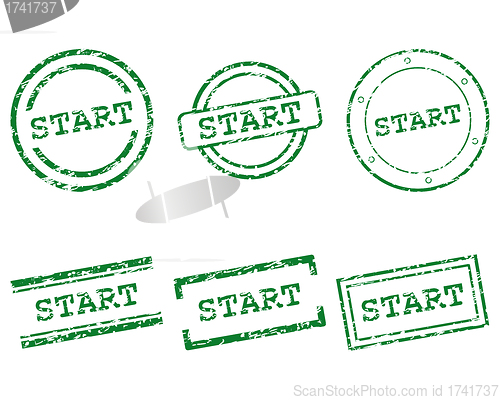 Image of Start stamps