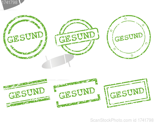 Image of Gesund stamps