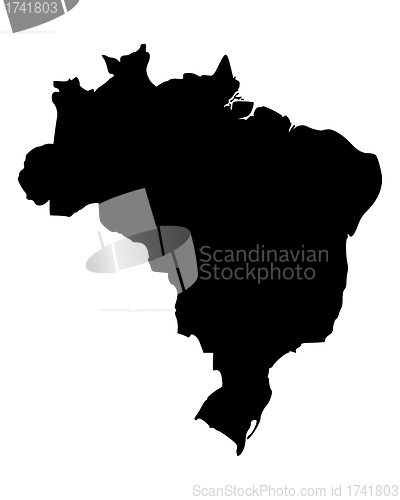Image of Map of Brazil