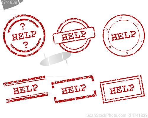 Image of Help stamps