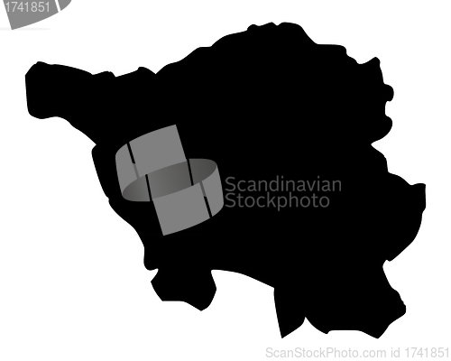 Image of Map of Saarland