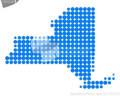 Image of Map of New York