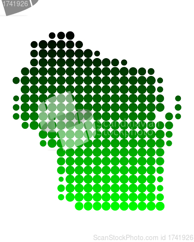 Image of Map of Wisconsin