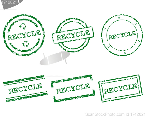 Image of Recycle stamps