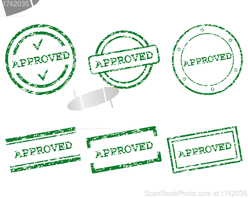 Image of Approved stamp