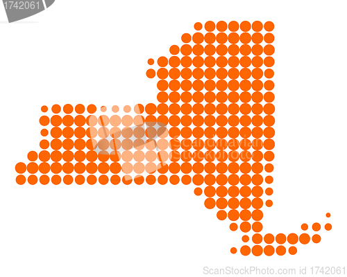Image of Map of New York