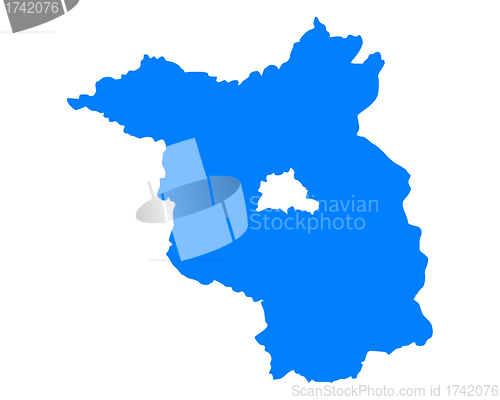 Image of Map of Brandenburg
