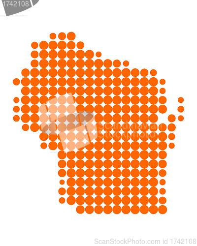 Image of Map of Wisconsin
