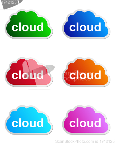 Image of Cloud label