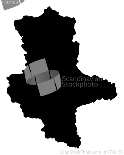 Image of Map of Saxony-Anhalt