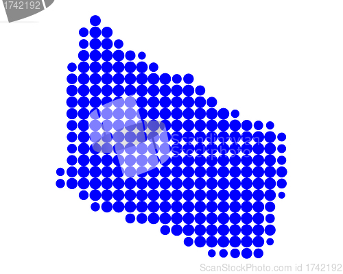 Image of Map of Bornholm