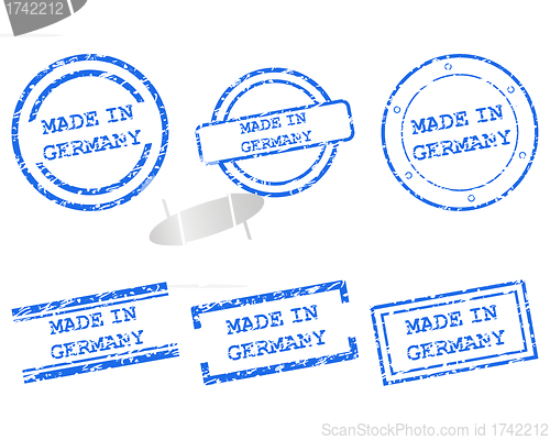 Image of Made in Germany stamps