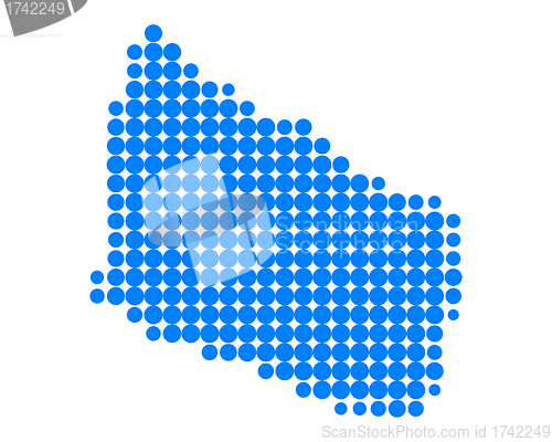 Image of Map of Bornholm