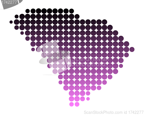 Image of Map of South Carolina