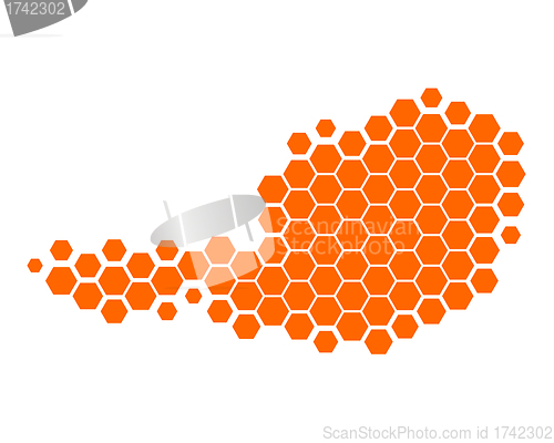 Image of Map of Austria