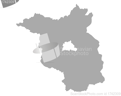 Image of Map of Brandenburg