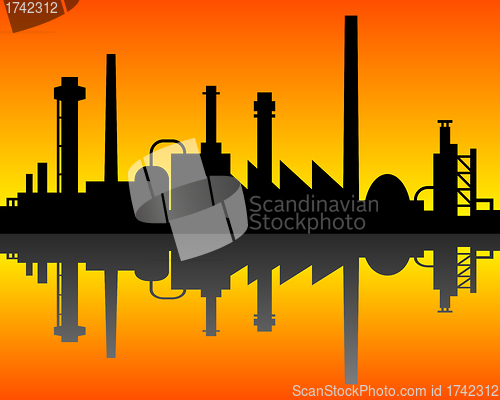 Image of Industrial background