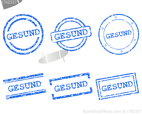 Image of Gesund stamps