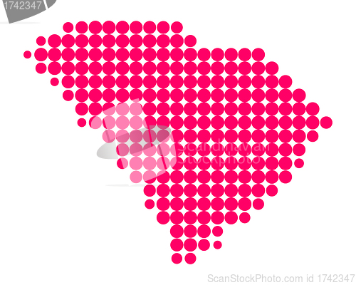 Image of Map of South Carolina