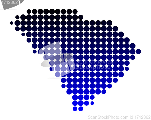 Image of Map of South Carolina