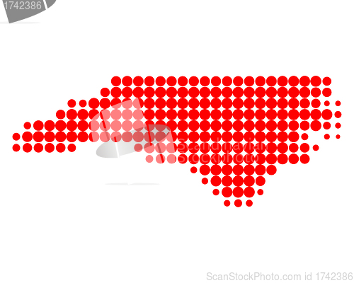 Image of Map of North Carolina