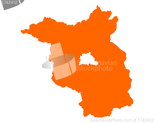 Image of Map of Brandenburg