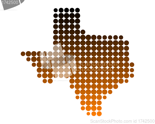 Image of Map of Texas