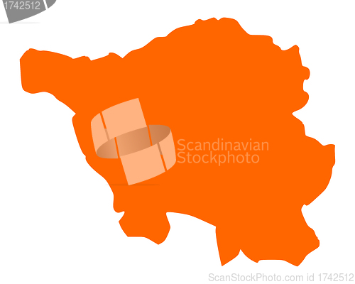 Image of Map of Saarland